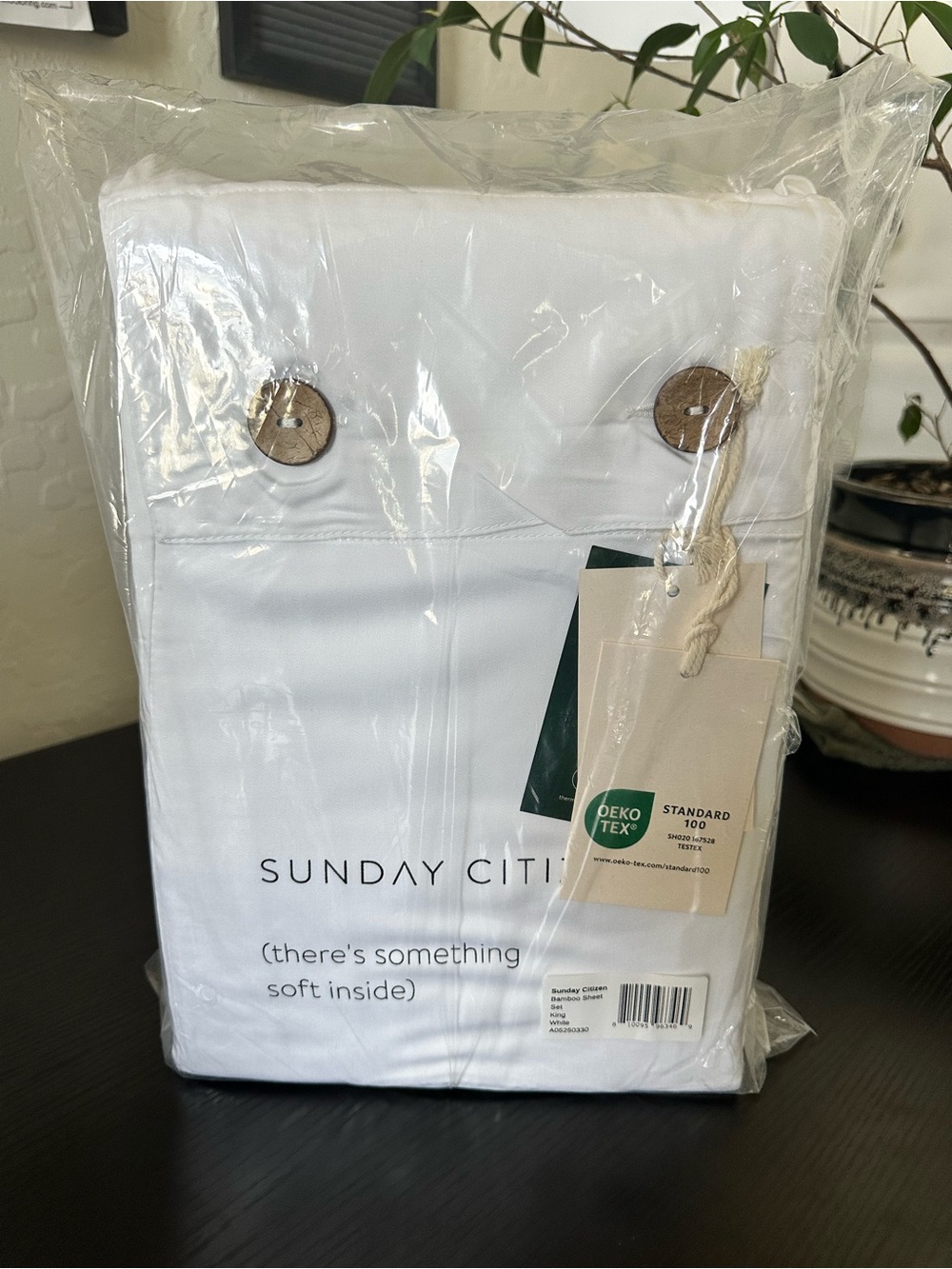 White sheet set